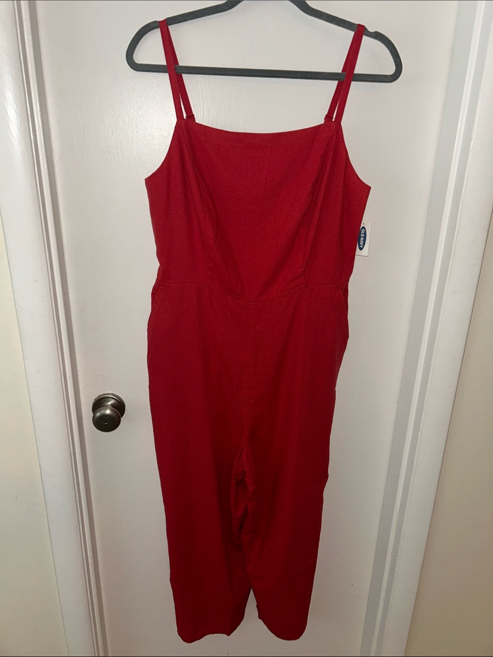 Old Navy Red Jumpsuit Romper